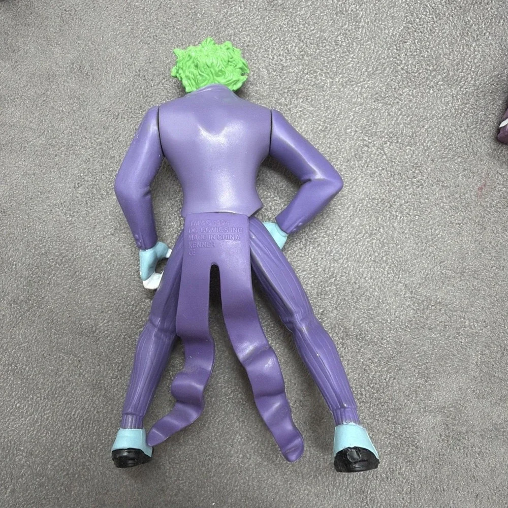 Vintage Kenner Batman JOKER action Figures & Joker Cycle Lot